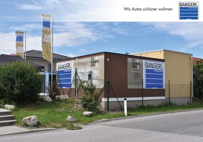Zu sehen ist die Bangerl Eröffnung am Standort Blaue Lagune in Wien/Vösendorf
